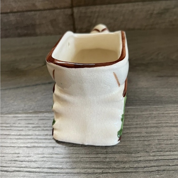 Vintage Christmas MCM Retro Deer Sleigh Art Pottery Rio Hondo Ceramic Reindeer - Picture 9 of 12